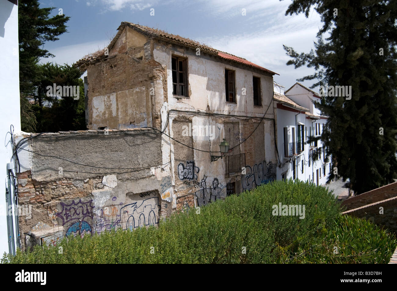 Alten Stadtteil Albaicin Granada Andalusien Spanien Stockfoto