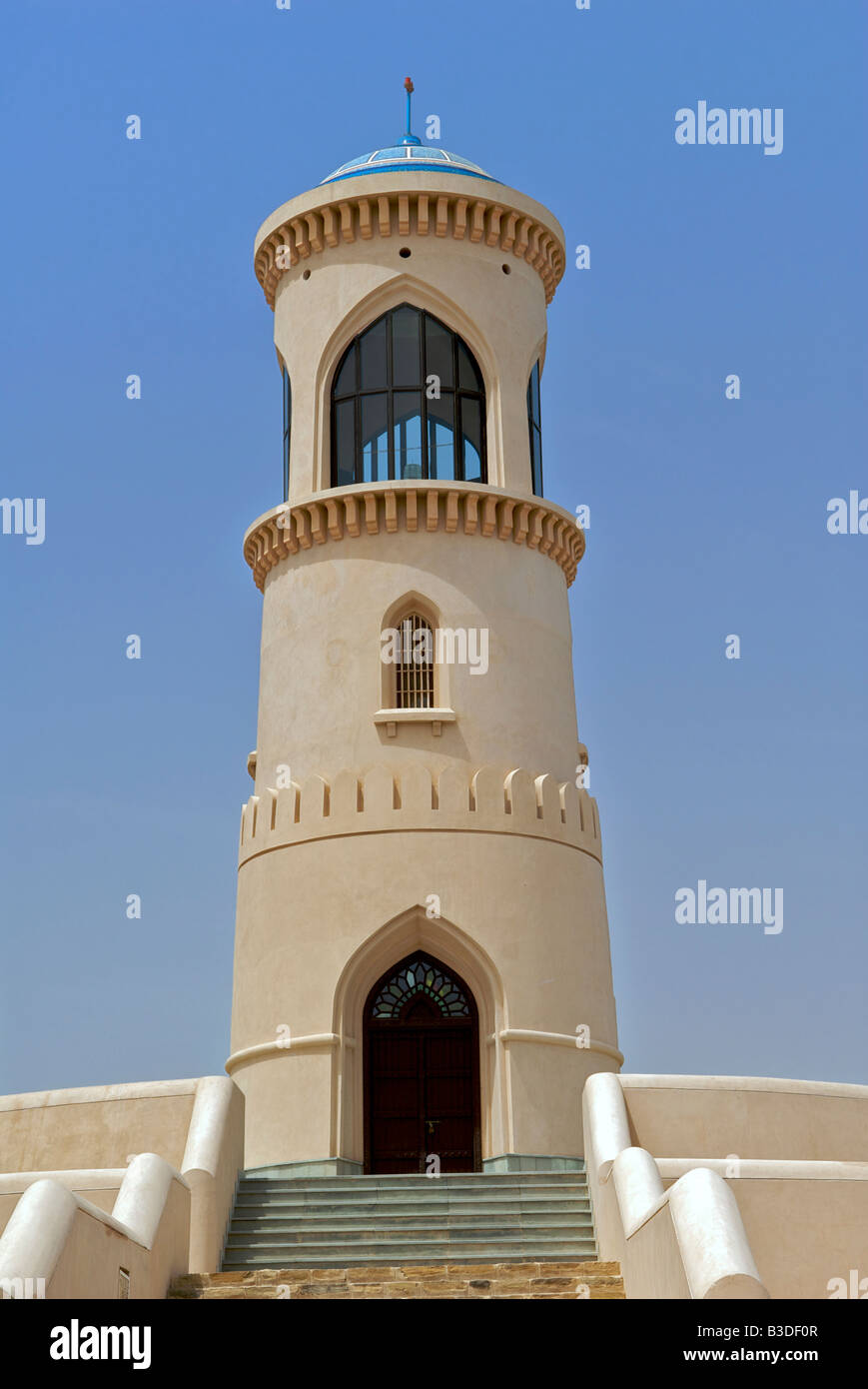 Ayjah Leuchtturm Sur Sharqiya Region Sultanat von Oman Stockfoto
