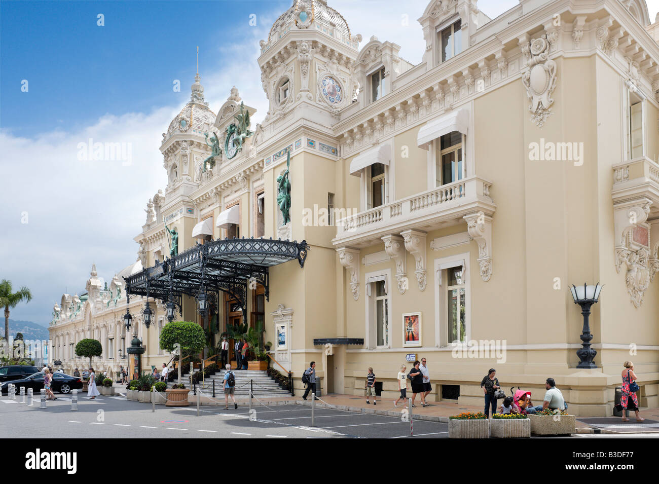 Das Casino in Monte Carlo, Monaco, Cote d ' Azur, Cote d ' Azur, Frankreich Stockfoto