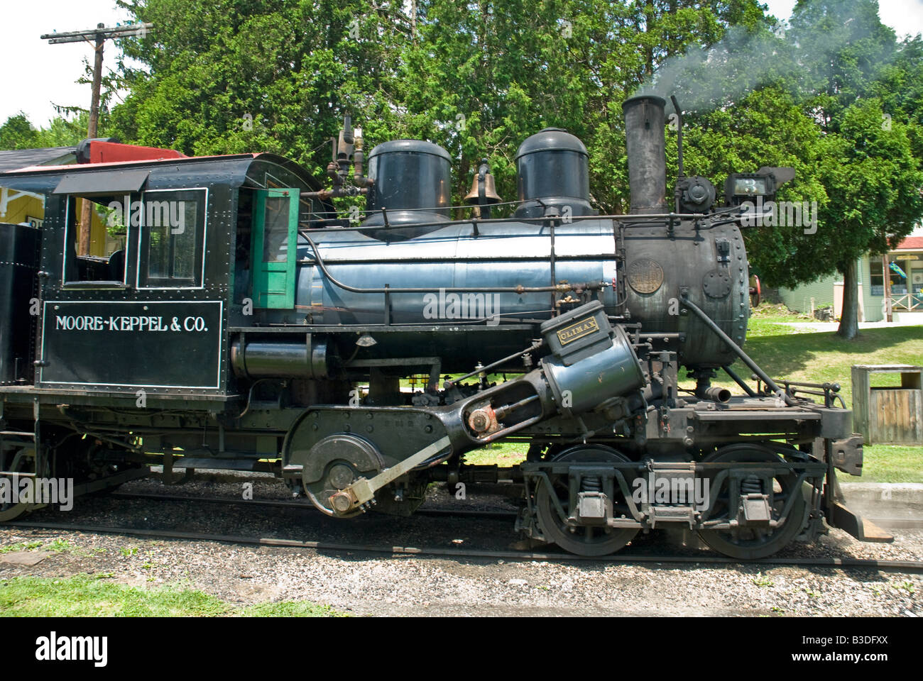 Durbin Rakete Bummelzug, Durbin, West Virginia, USA Stockfoto