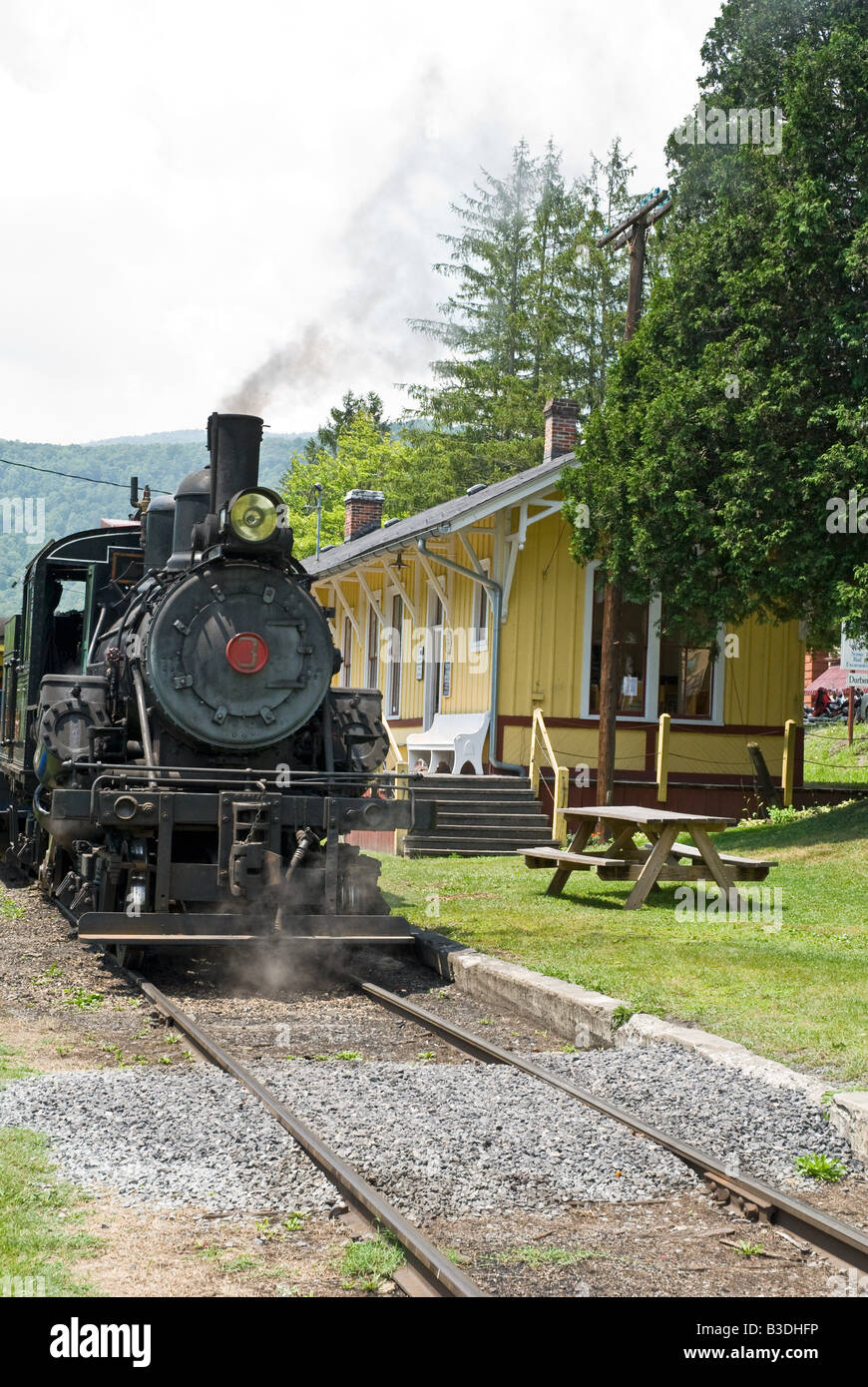 Durbin Rakete Bummelzug, Durbin, West Virginia, USA Stockfoto