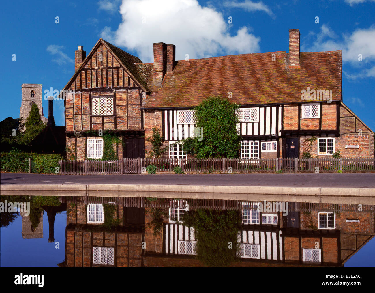 Aldbury Dorf in Hertfordshire Stockfoto