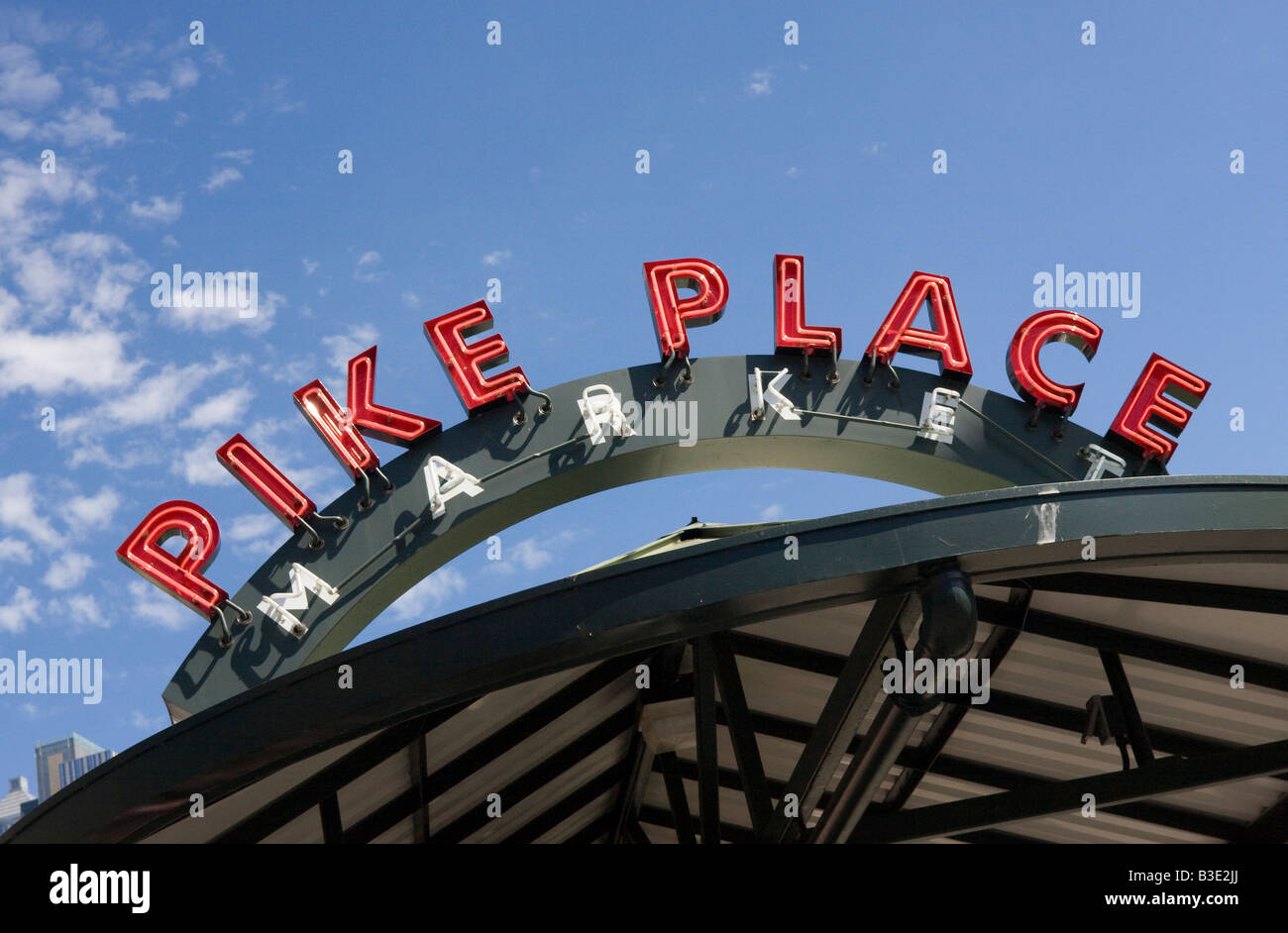 Pike Place Bauernmarkt Seattle Washington WA Amerika USA Stockfoto