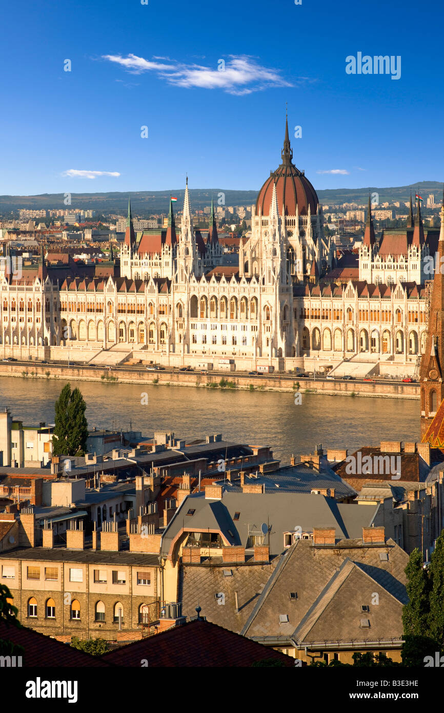 Das Parlament in Budapest Ungarn Stockfoto