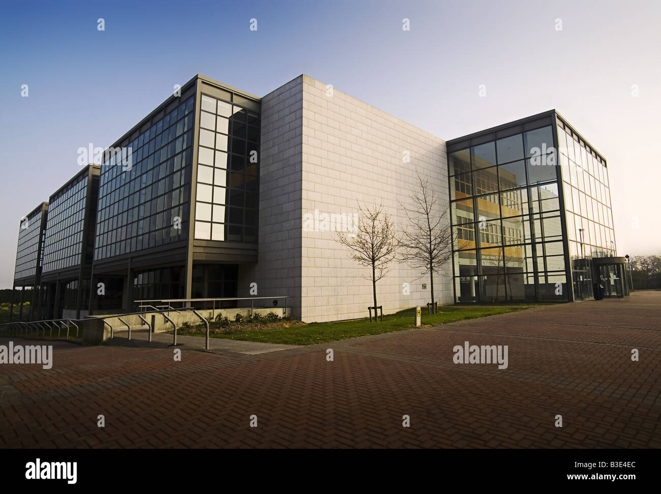 DCU Bibliotheksgebäude außen Dublin, Irland Stockfoto