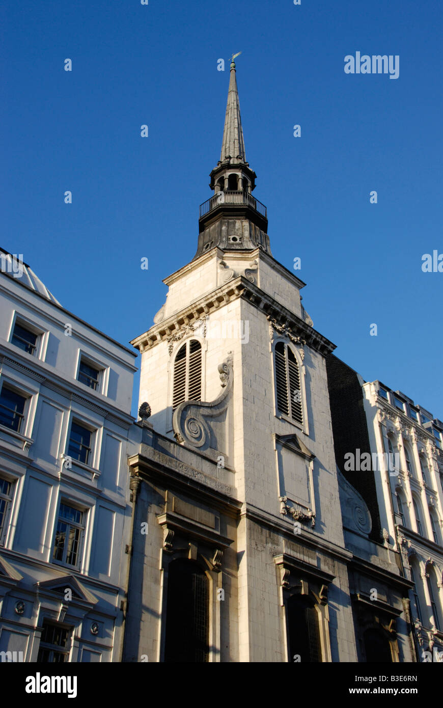 Die St. Martinskirche in Ludgate auf Ludgate Hill London England Stockfoto