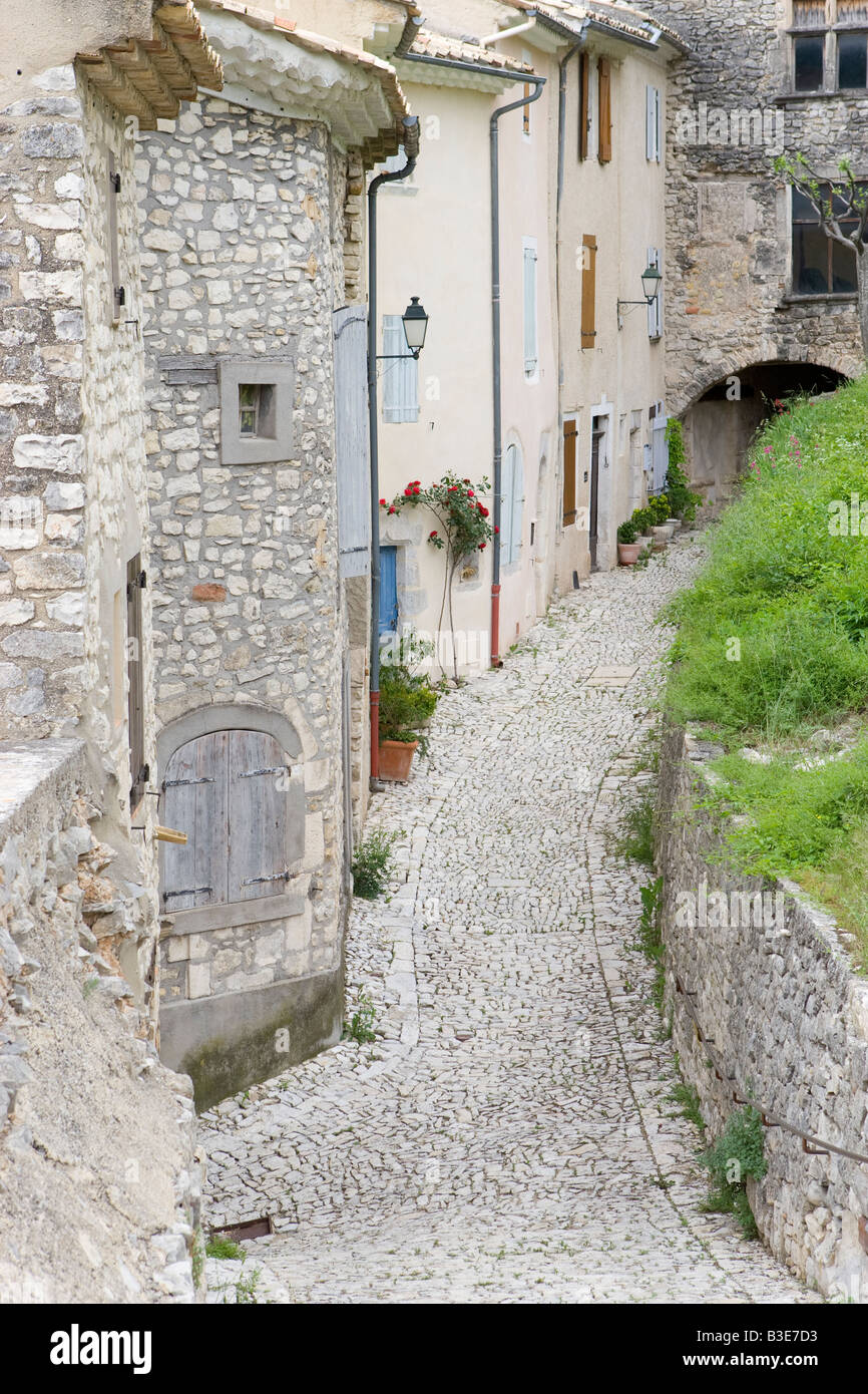 Szene in der Nähe von Banon in Provence Frankreich Stockfoto