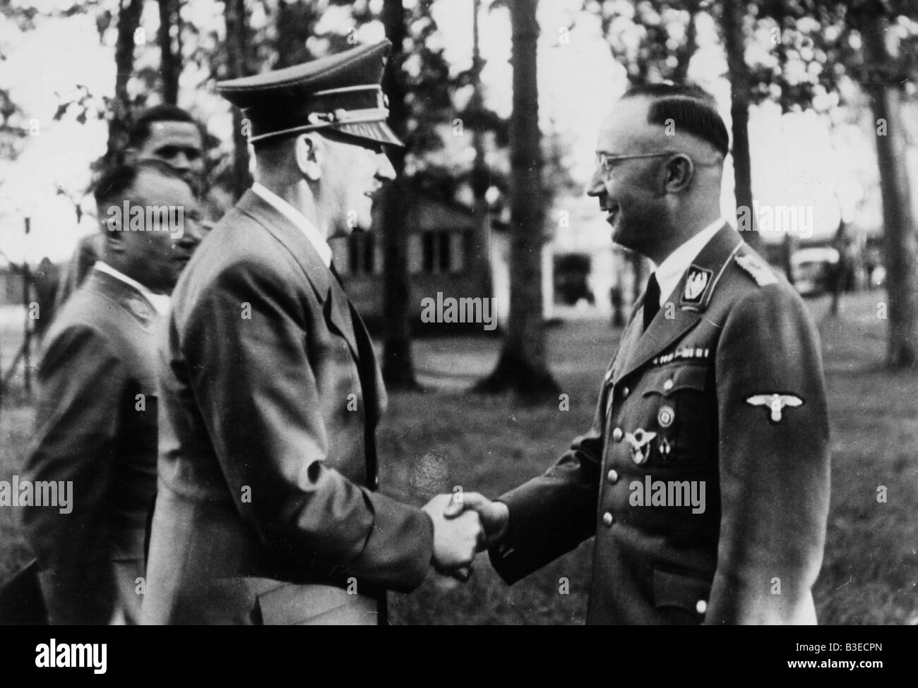 H.Himmler / Geburtstag wünsche Hitler /1943 Stockfoto