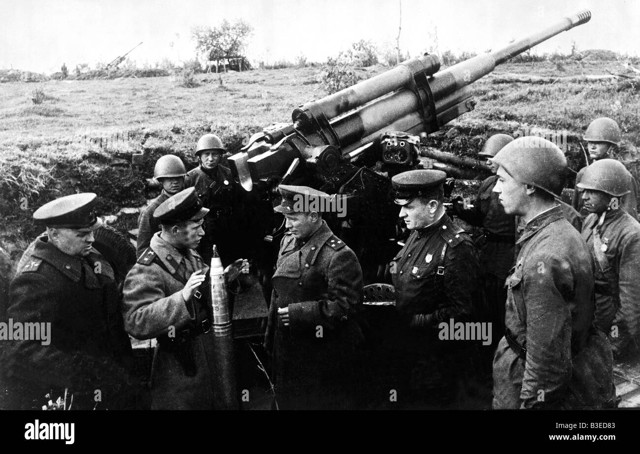Scholochow vorne / WWII / Foto Stockfoto