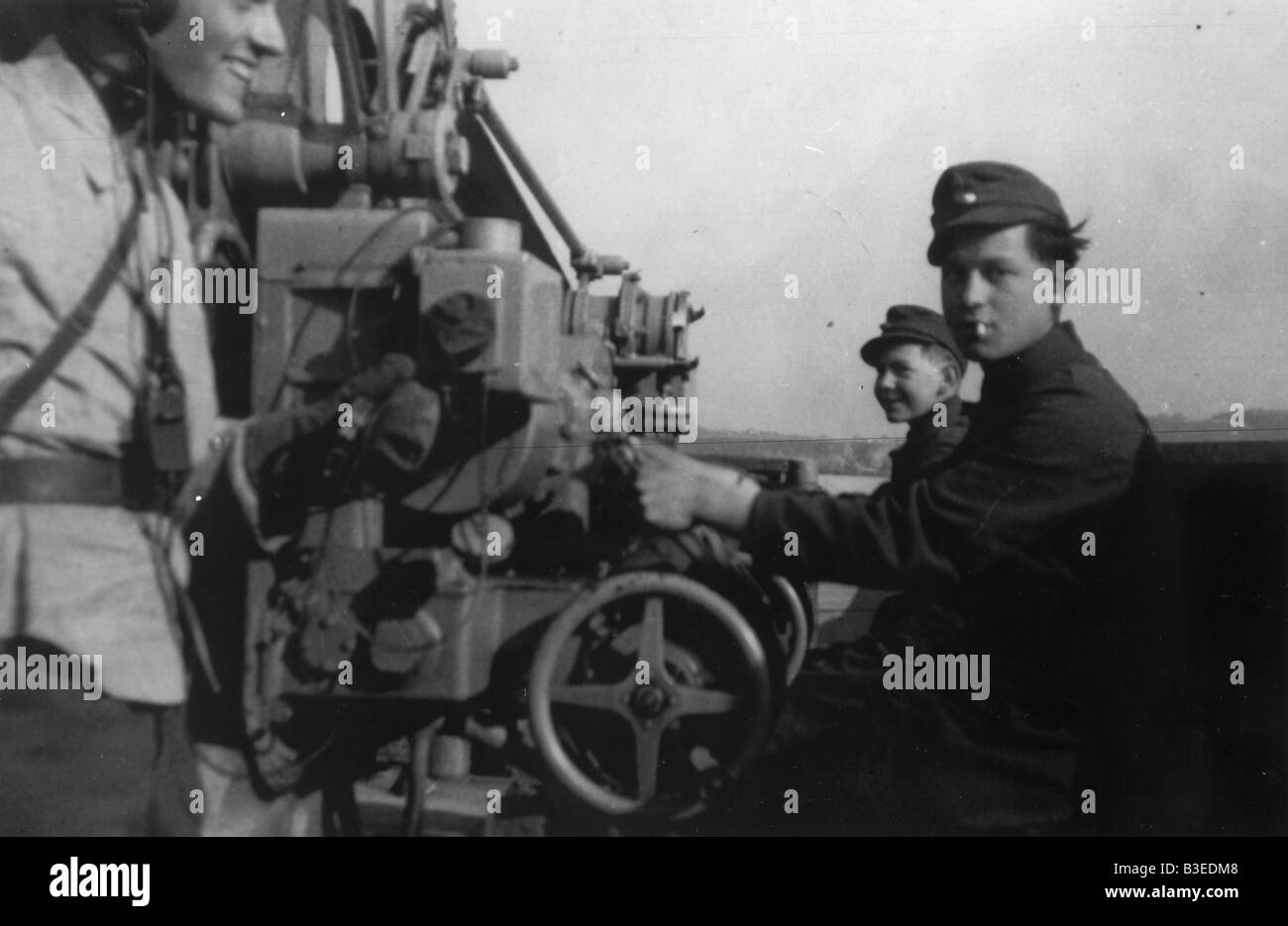 Hitler-Jugend / Flak / 1944 Stockfoto