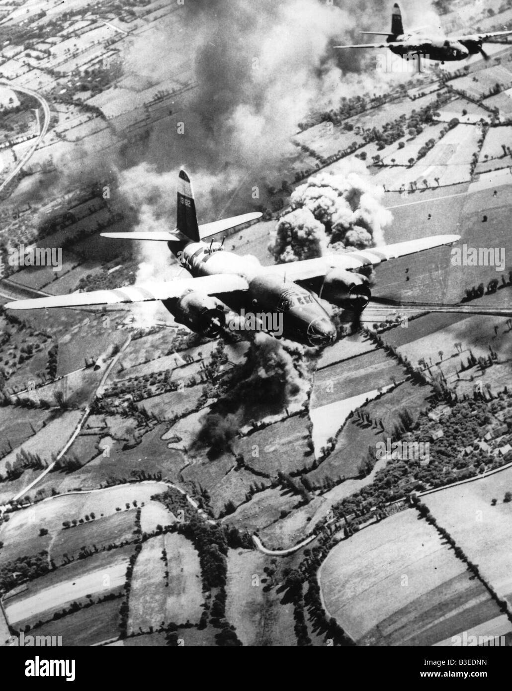 US-Marauder Bomber / WWII / 1944 Stockfoto