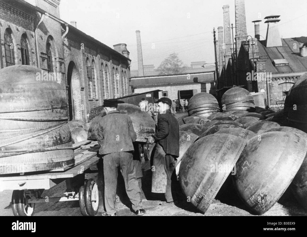 Meine Teile in deutschen Waffenfabrik / 1940 Stockfoto