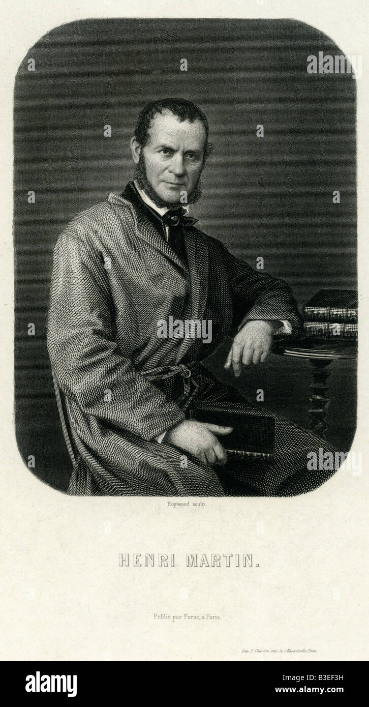 Martin, Louis, 20.2.1810 - 14.12.1883, französischer Historiker, halbe Länge, Kupferstich von Hopwood, 19. Jahrhundert, Frankreich,, Artist's Urheberrecht nicht gelöscht werden Stockfoto Martin, Louis, 20.2.1810 - 14.12.1883, französischer Historiker, halbe Länge, Kupferstich von Hopwood, 19. Jahrhundert, Frankreich,, Artist's Urheberrecht nicht gelöscht werden Stockfoto