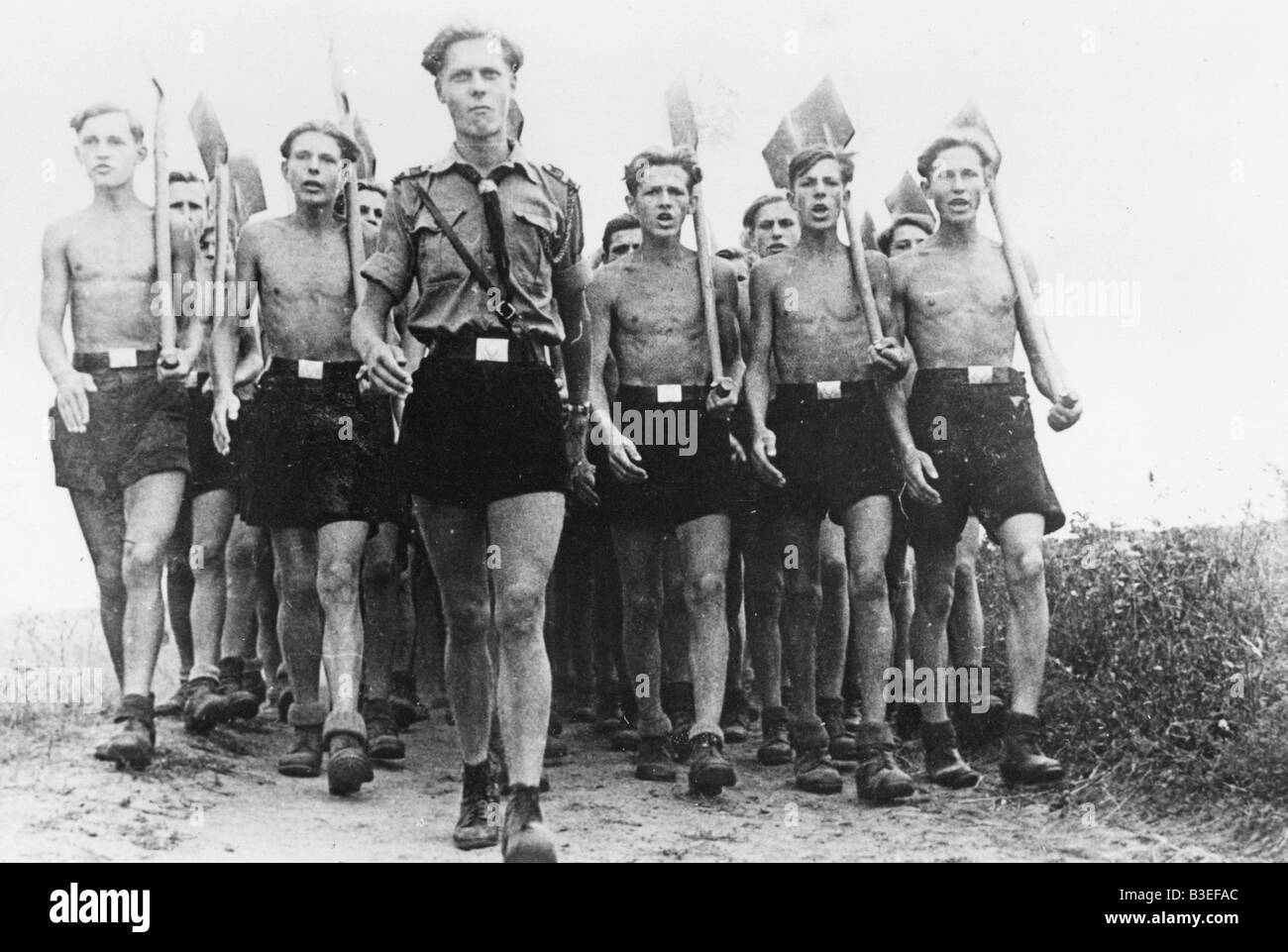 Spaten Division Hitler-Jugend / 1944 Stockfoto
