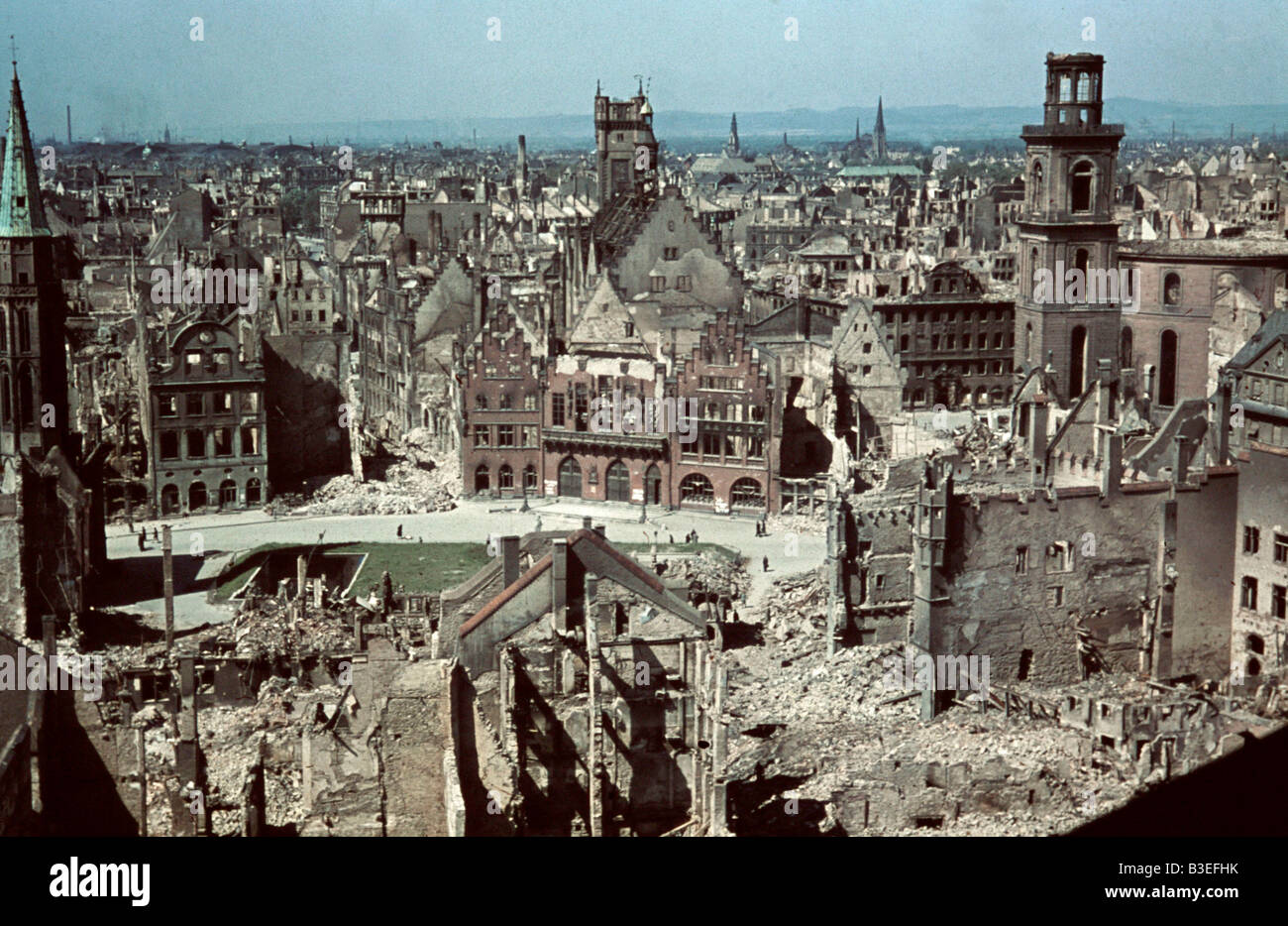 Frankfurt A.M., R÷merberg / Foto 1945 Stockfotografie - Alamy