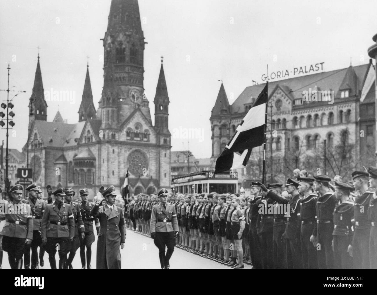 Goebbels bei der Ufa-Palast/Berlin/1938 Stockfoto