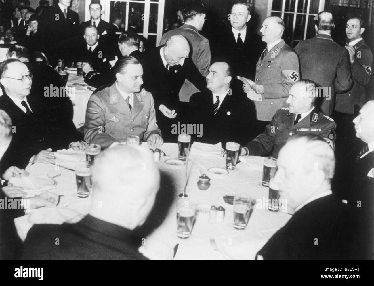 Verfolgung der Juden. Stockfoto