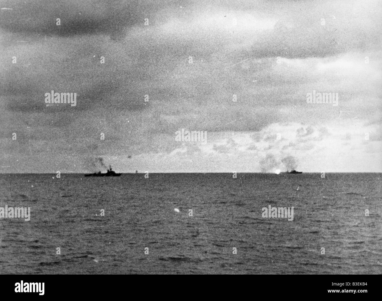 Seeschlacht in der Atlantic 1942/43 Stockfoto