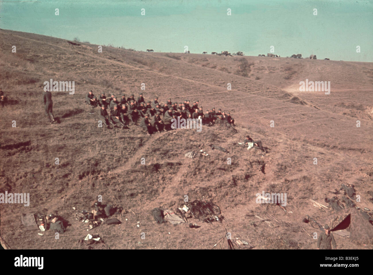 Reste der deutschen Teilung / 1942 Stockfoto