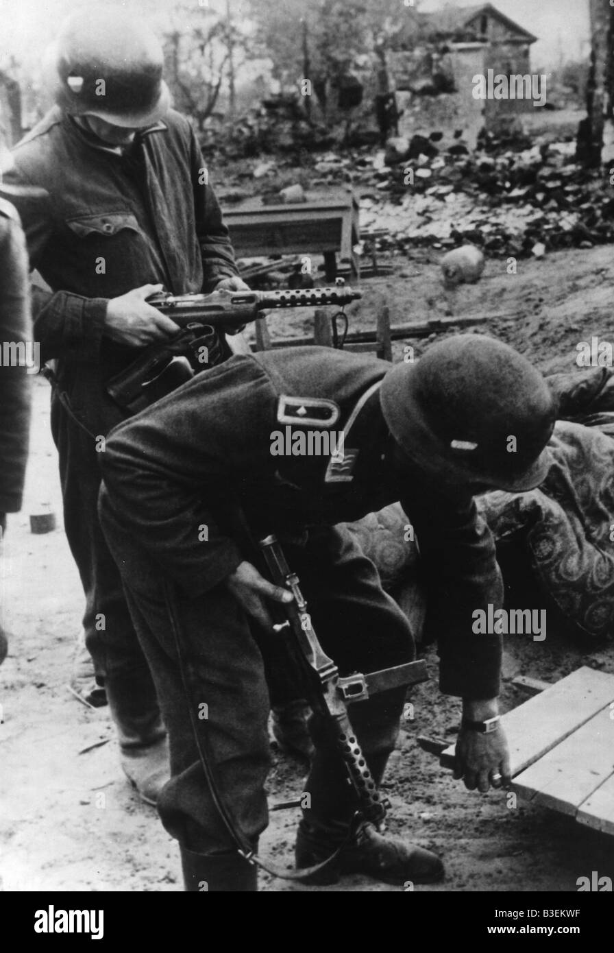 Schlacht von Stalingrad. Stockfoto