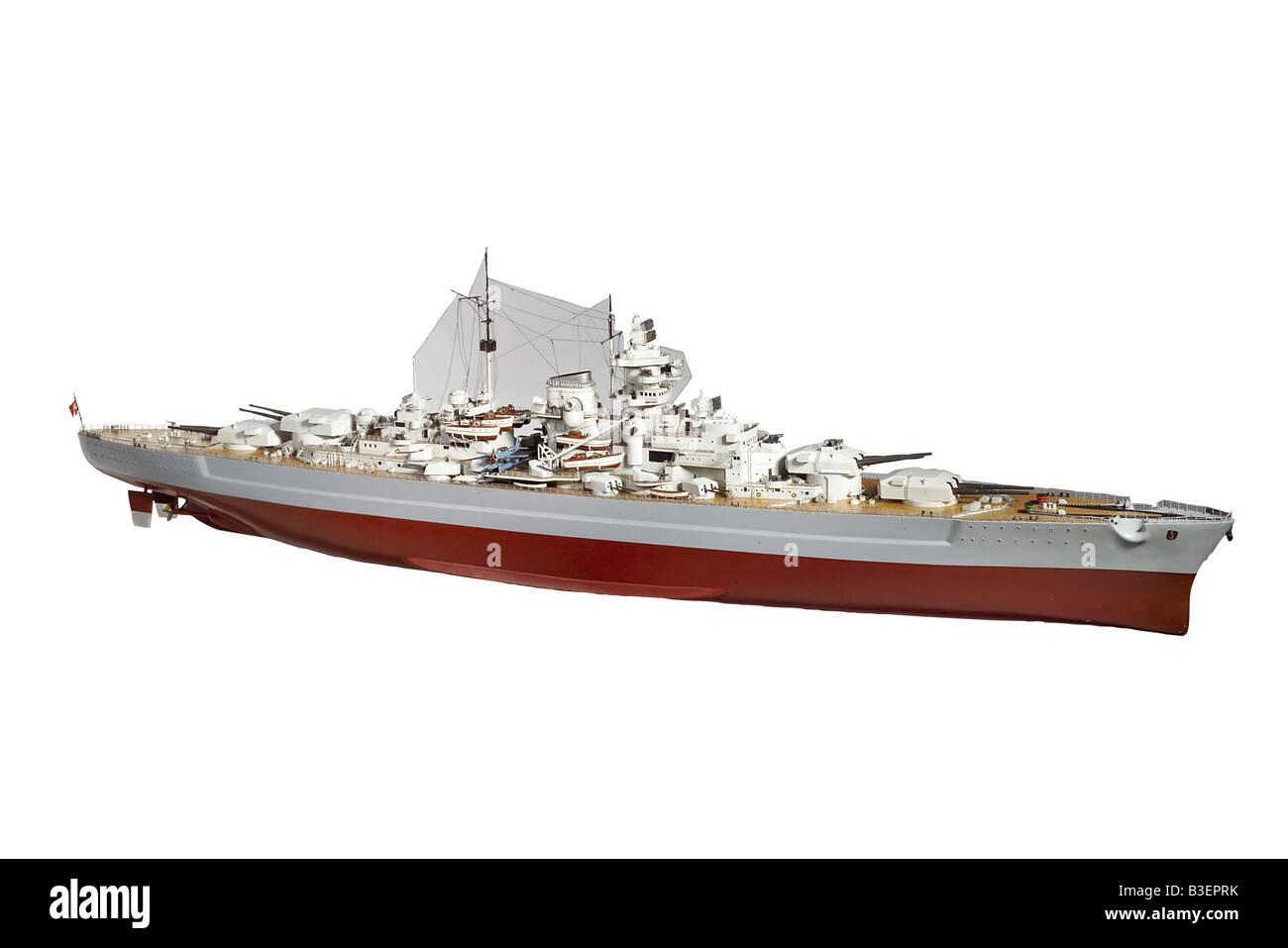 Transport/Transport, Navigation, Kriegsschiffe, Deutschland, Schlachtschiff "Tirpitz", kommissioniert 25.2.1941, kenterte 12.11.1944, Miniatur, 1:100, 20. Jahrhundert, Kriegsführung, Zweiter Weltkrieg, Weltkrieg, Kriegsschiff, Schiff, Drittes Reich, Stockfoto