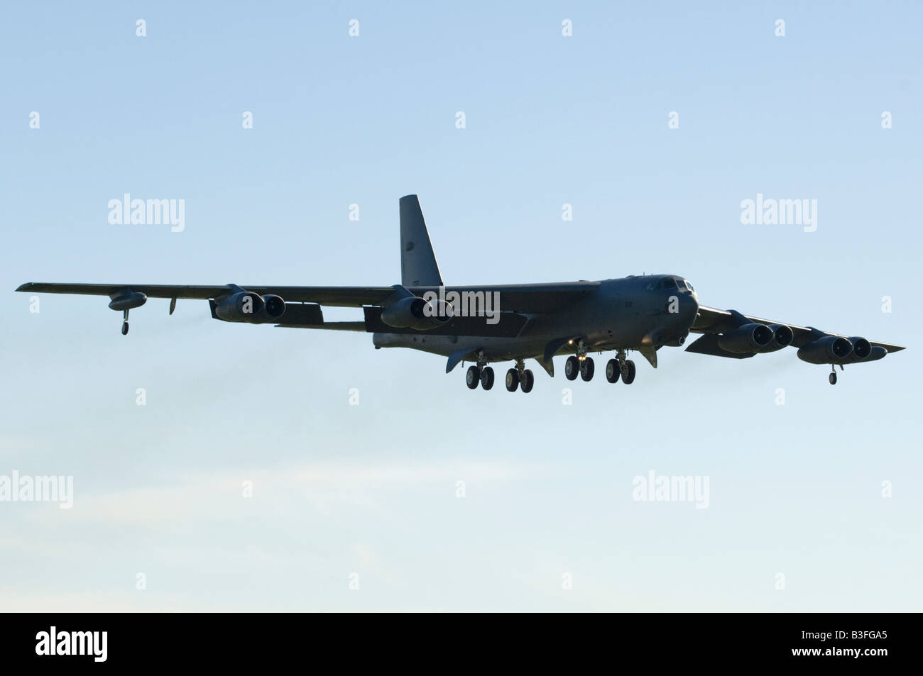 Vereinigte Staaten Luftwaffe Boeing b-52 Stratofortress Stockfoto