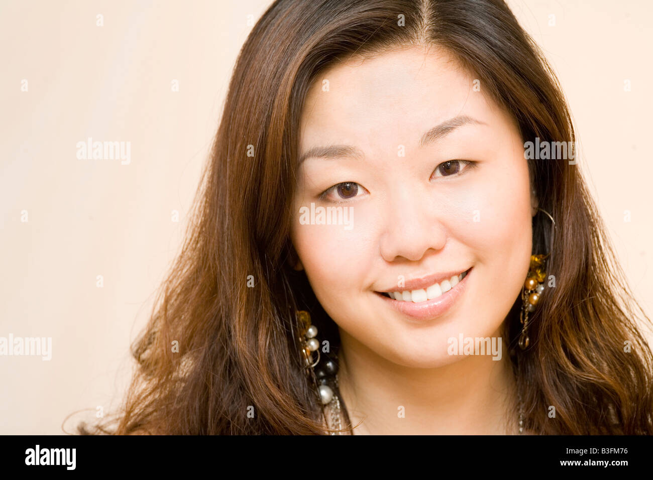 Porträt einer jungen chinesischen Frau Stockfoto