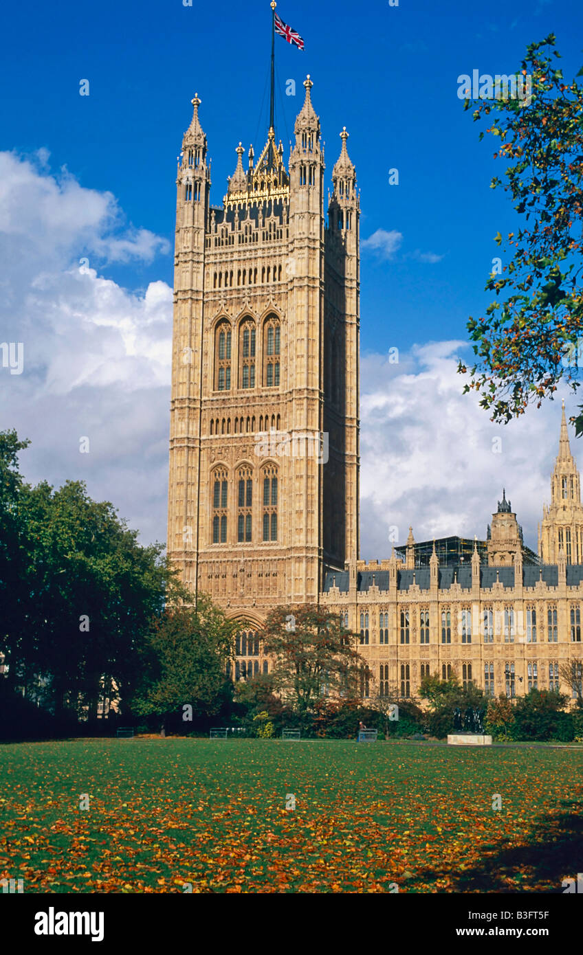 Häuser des Parlaments London england Stockfoto