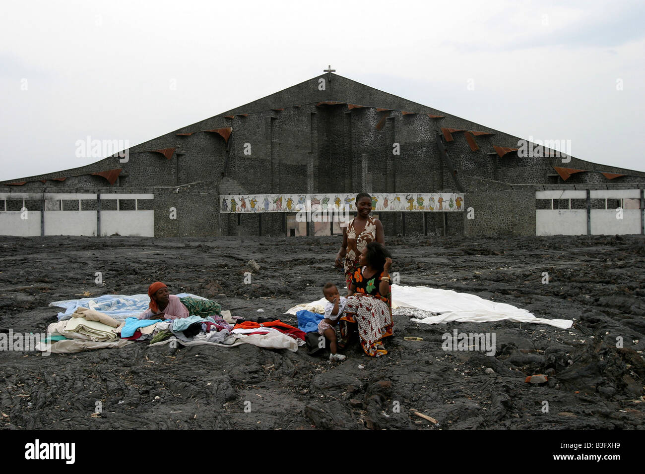 Die Nachwirkungen Der Nyiragongo Vulkan Eruption In Der Stadt Goma Kongo Stockfotografie Alamy