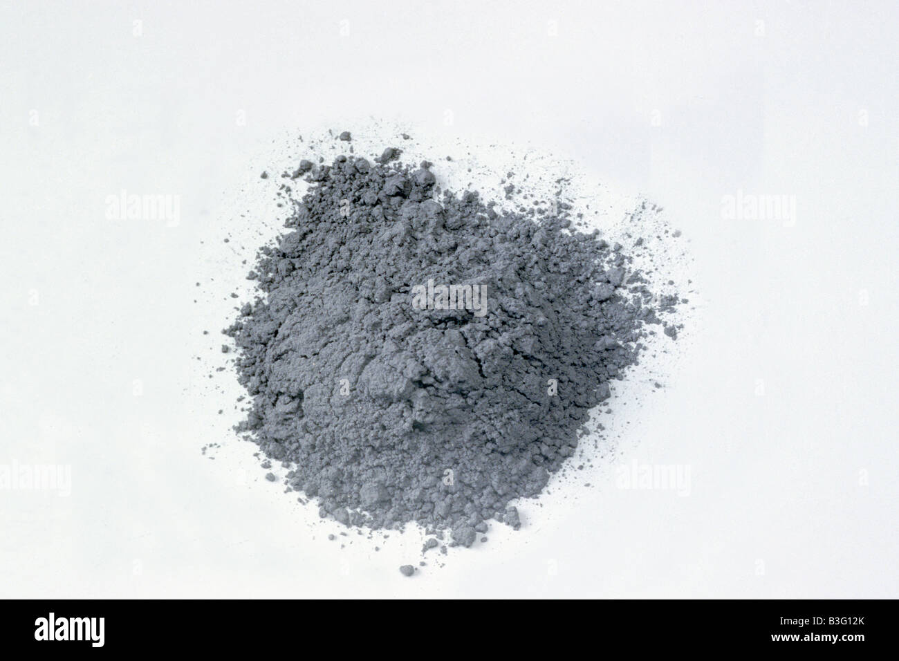 Schwarz Antimon Sulfid, Studio Bild Stockfoto