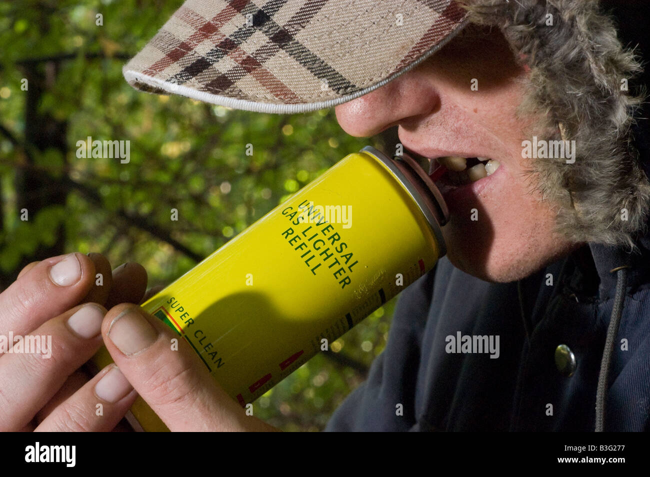 Butan inhalieren Fotos und Bildmaterial in hoher Auflösung Alamy