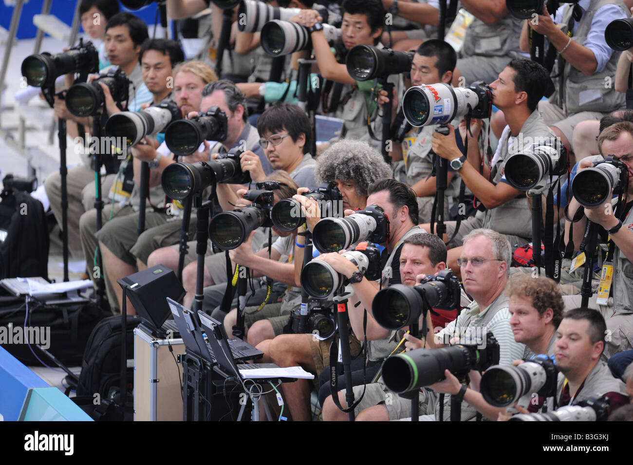 Olympischen Spiele 2008 in Peking Stockfoto