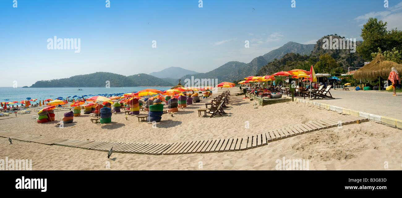 Olu Deniz Strand Türkei Stockfoto