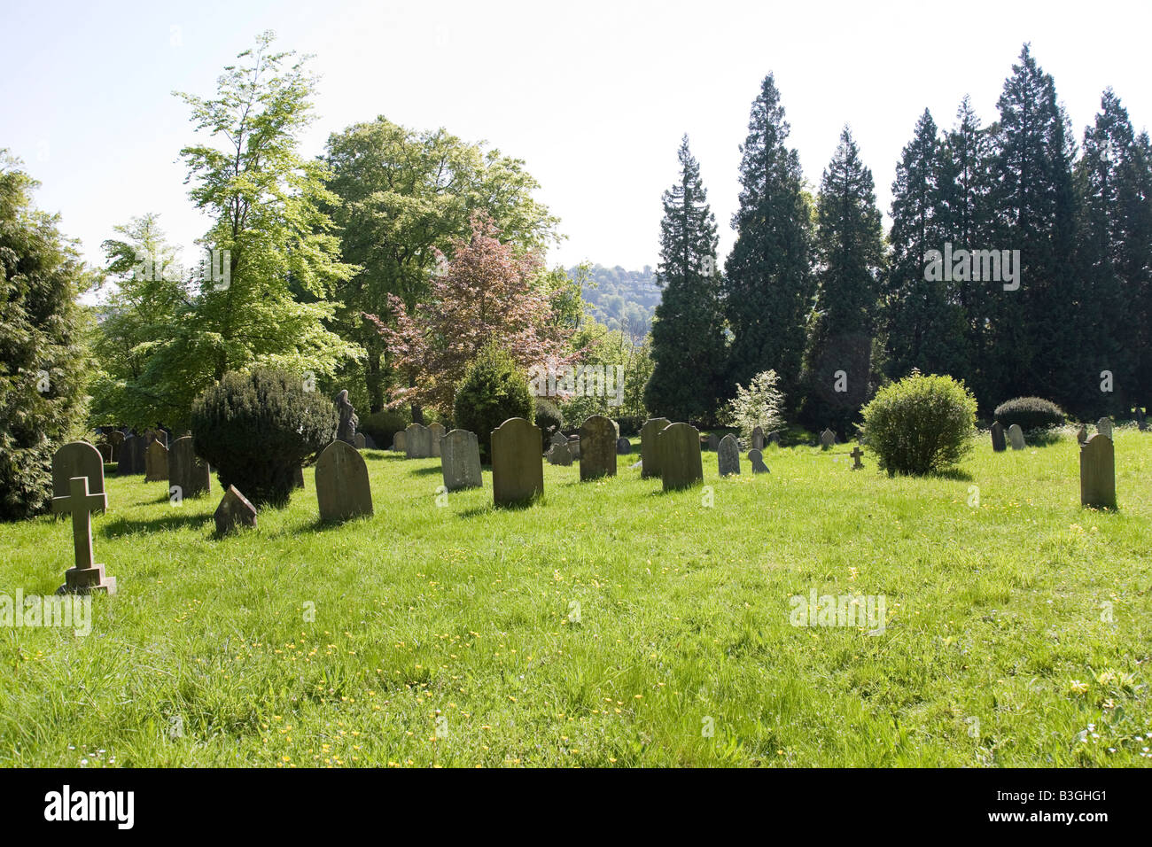 Der Berg Friedhof, Guildford, Surrey, England. Stockfoto