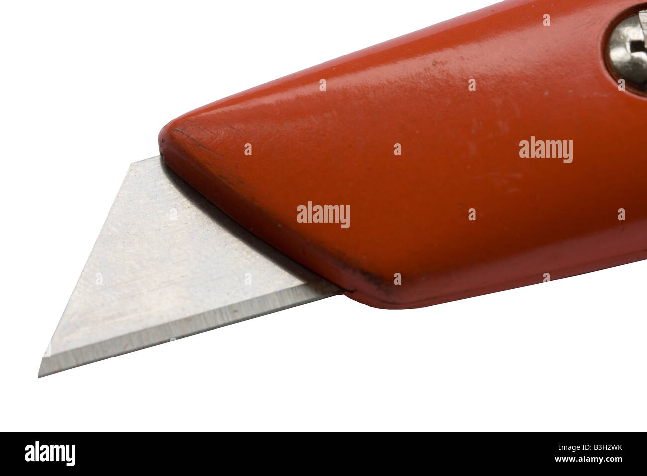 Ausschnitt des scharfen Messer Stockfoto