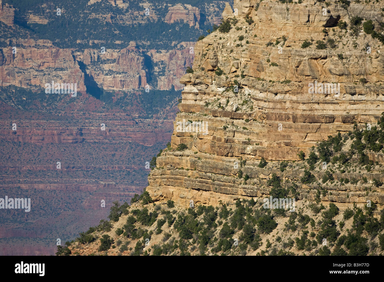 Malerische Aussicht auf den Grand Canyon - Grand Canyon National Park - Arizona - USA Stockfoto