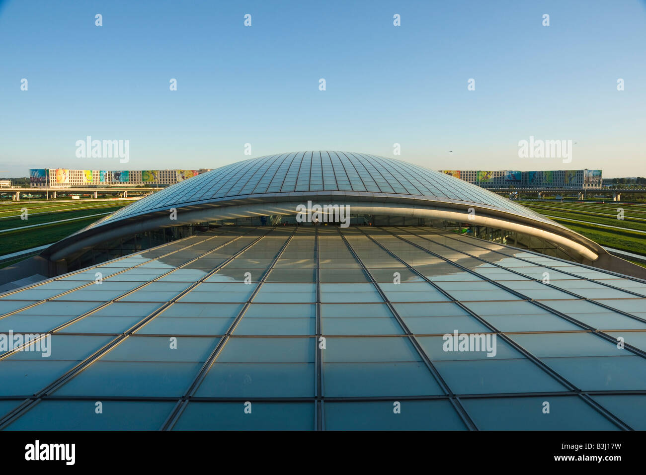 Flughafen Peking Stockfoto