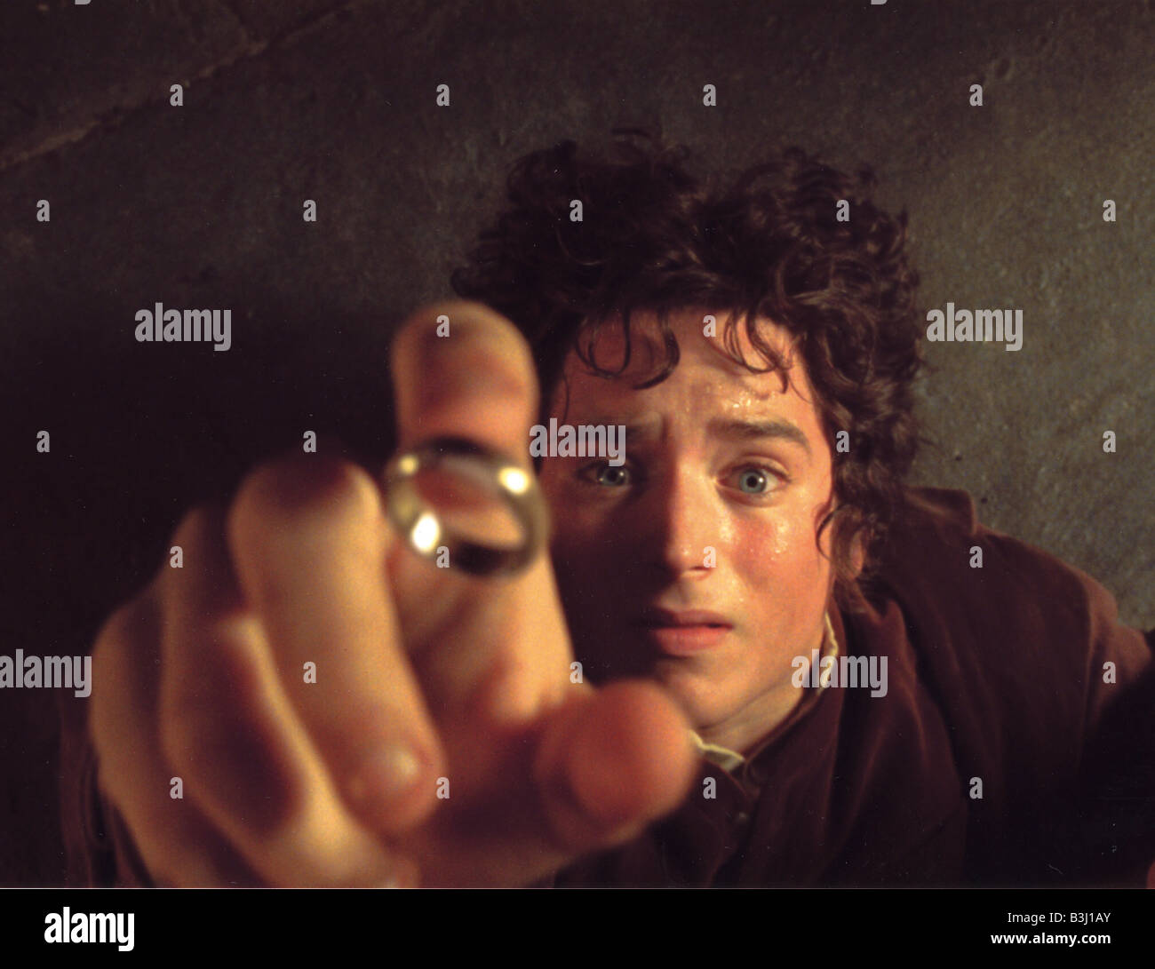 LORD OF THE RINGS: Die FELLOWSHIP OF THE RING 2002 Entertainment/New Line Film mit Elijah Wood Stockfoto