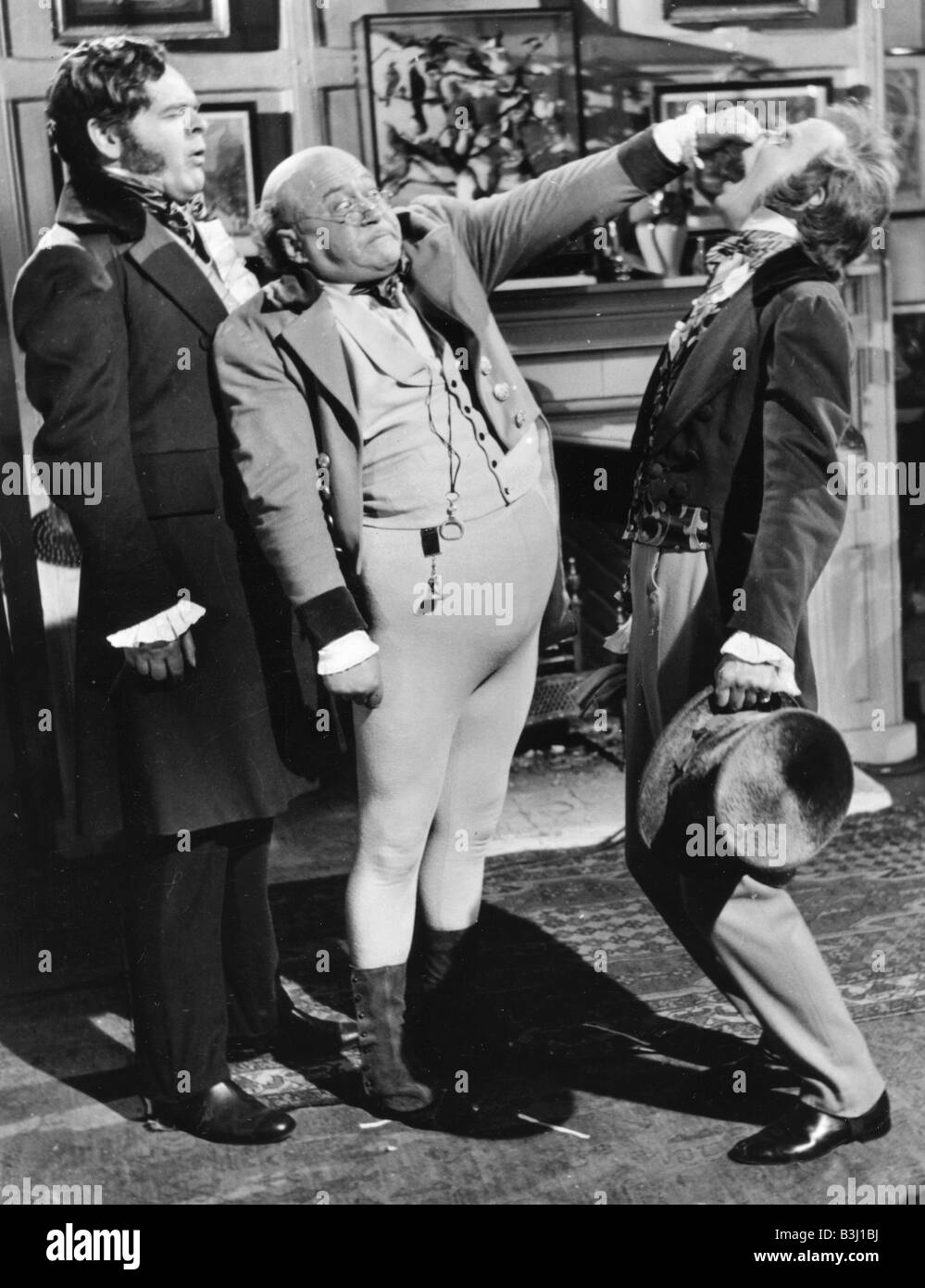 DIE PICKWICK PAPERS 1952 George Minter Film basierend auf Charles Dickens Roman mit James Hayter als Pickwick Stockfoto