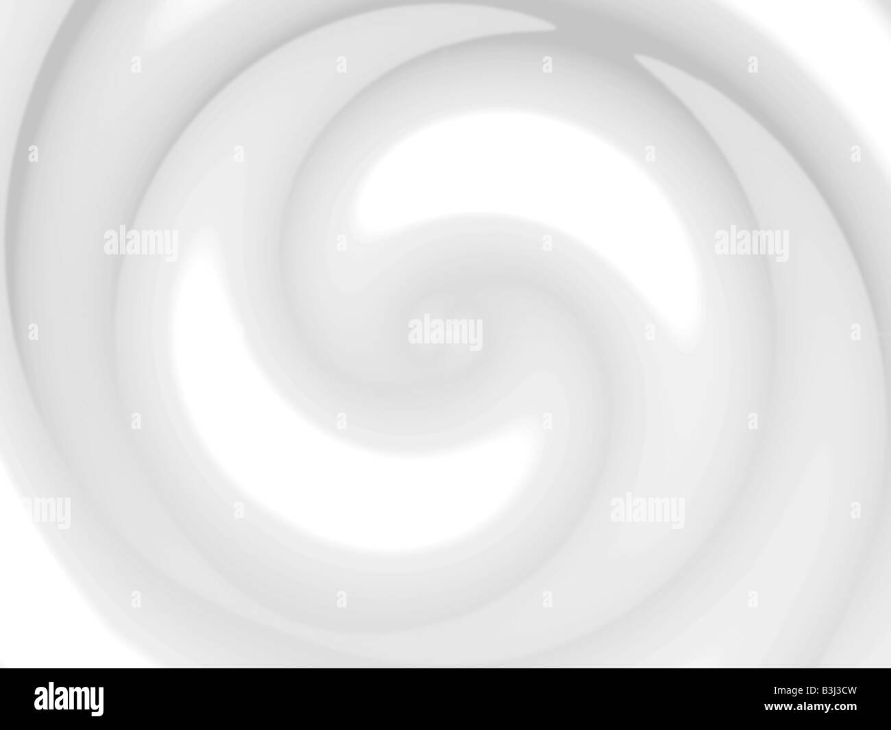 Eine weiße Schokolade Wirbel Illustration arbeitet auch als Milch oder Sahne Stockfoto