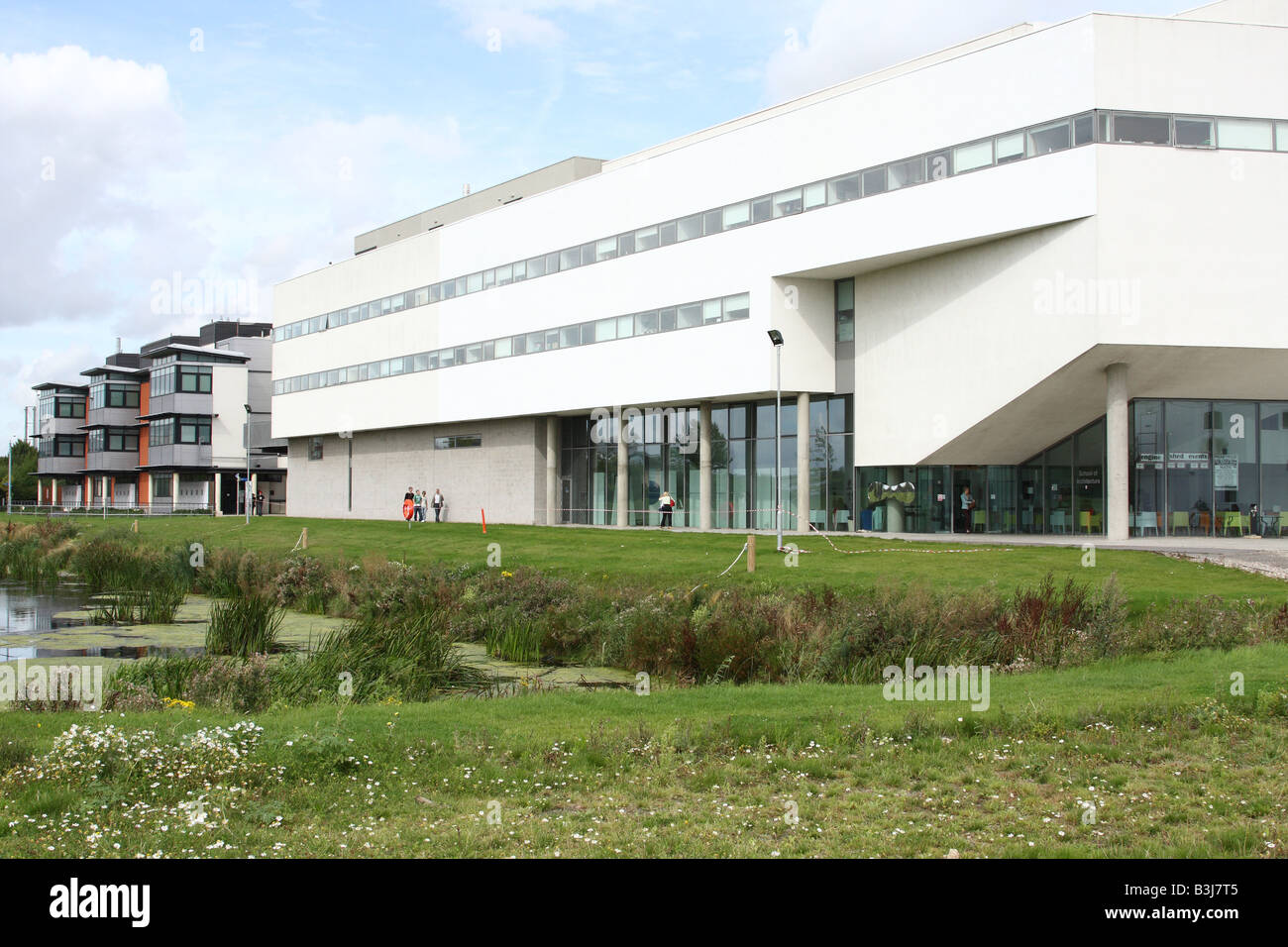 Universität von Lincoln, Brayford Campus, Lincoln, England, Vereinigtes Königreich Stockfoto