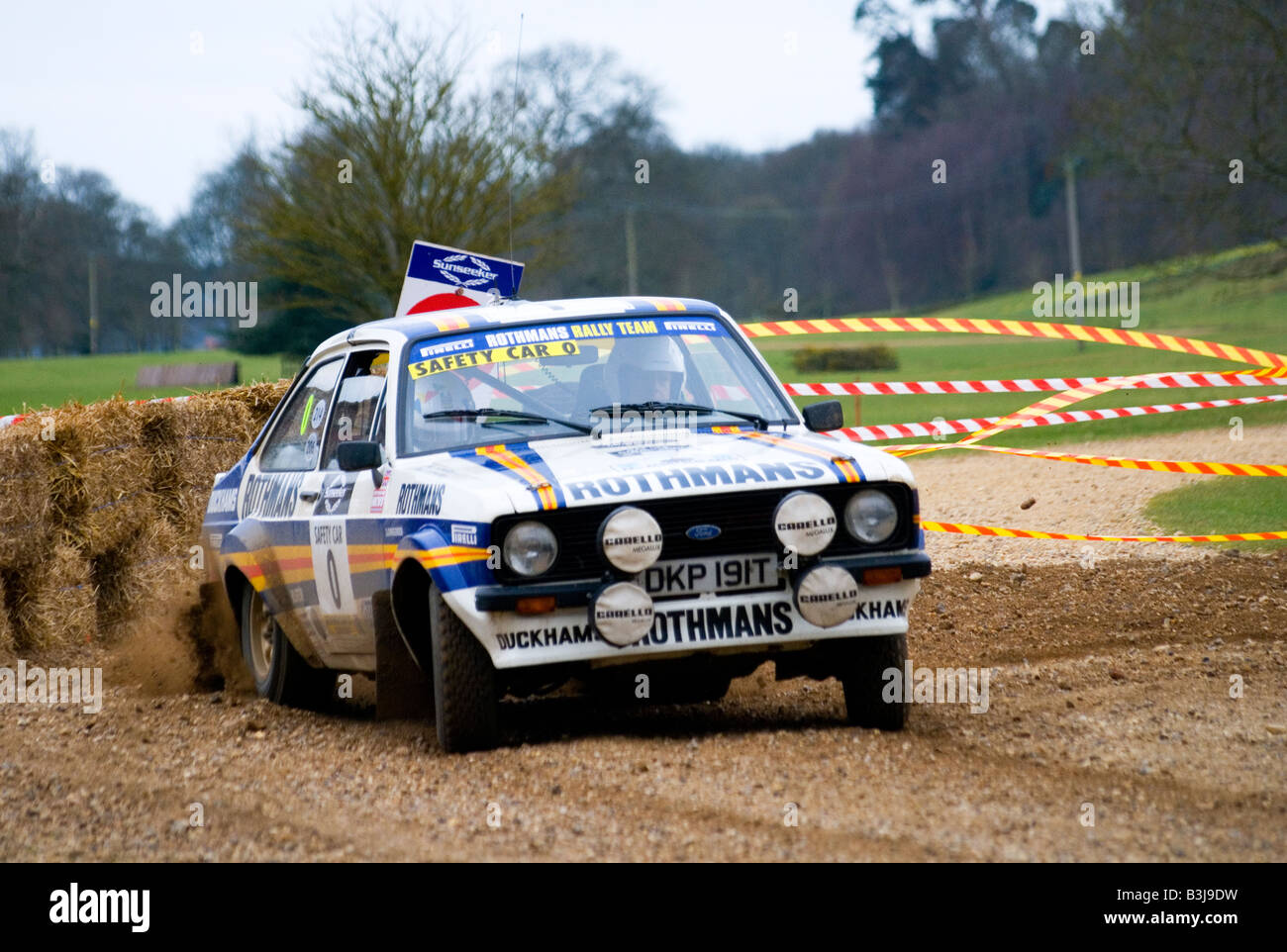 Rothmans Ford Escort MK2 Rallye-Auto Stockfoto