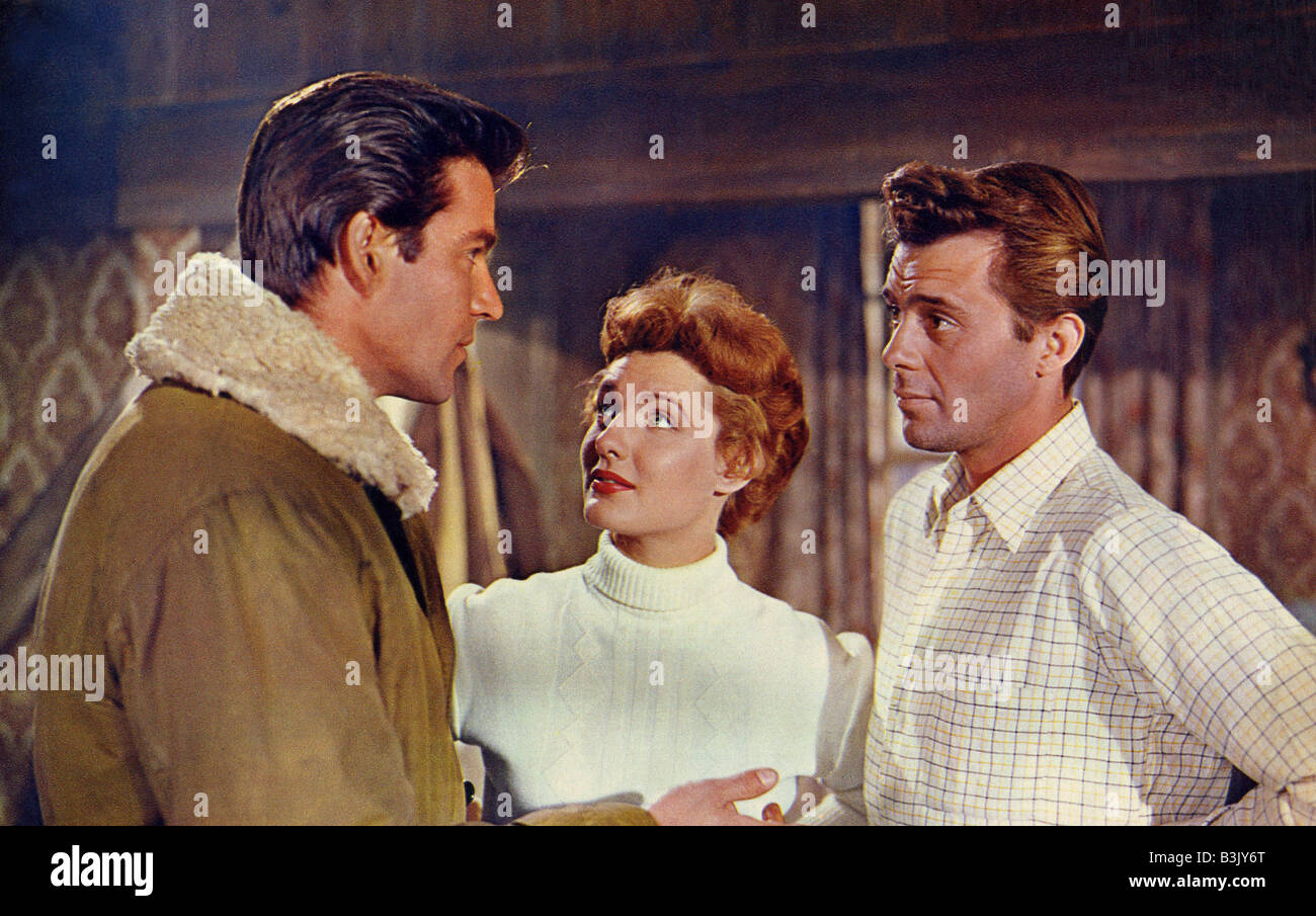 CAMPBELLS Königreich 1957 Rang Film mit richtigen Dirk Bogarde und Barbara Murray Stockfoto