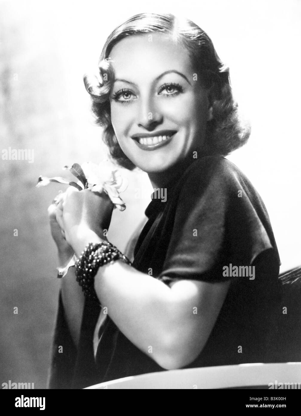 JOAN CRAWFORD U.S. Schauspielerin über 1935 Stockfoto