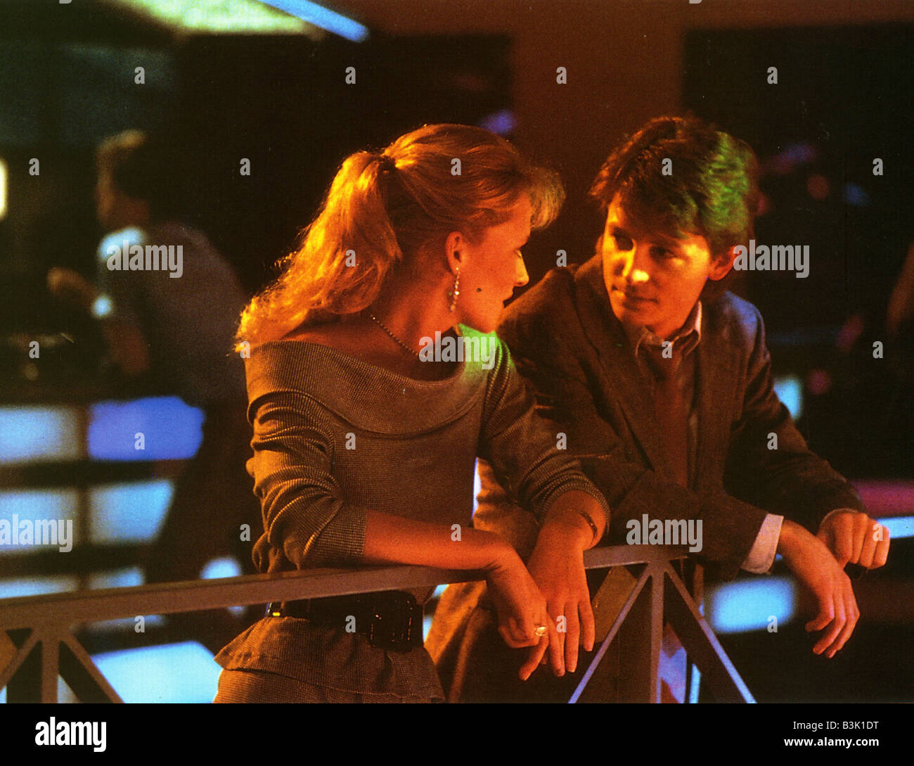 BRIGHT LIGHTS, BIG CITY 1988 UIP-Film mit Michel J Fox und Phoebe Cates Stockfoto