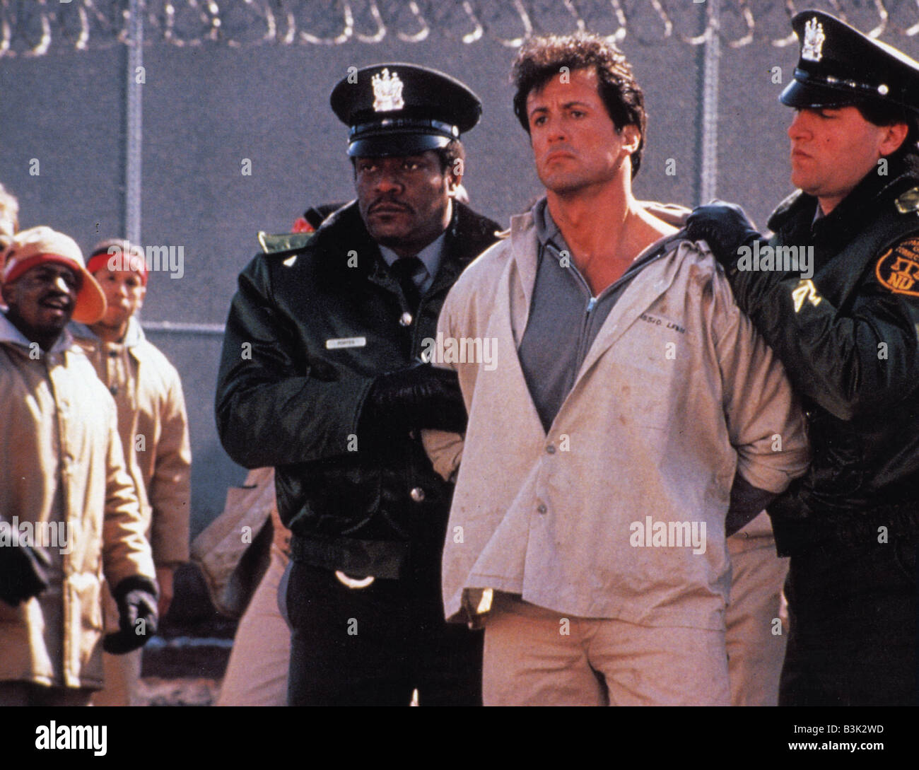LOCK UP 1989 Guild Film mit Sylvester Stallone Stockfoto