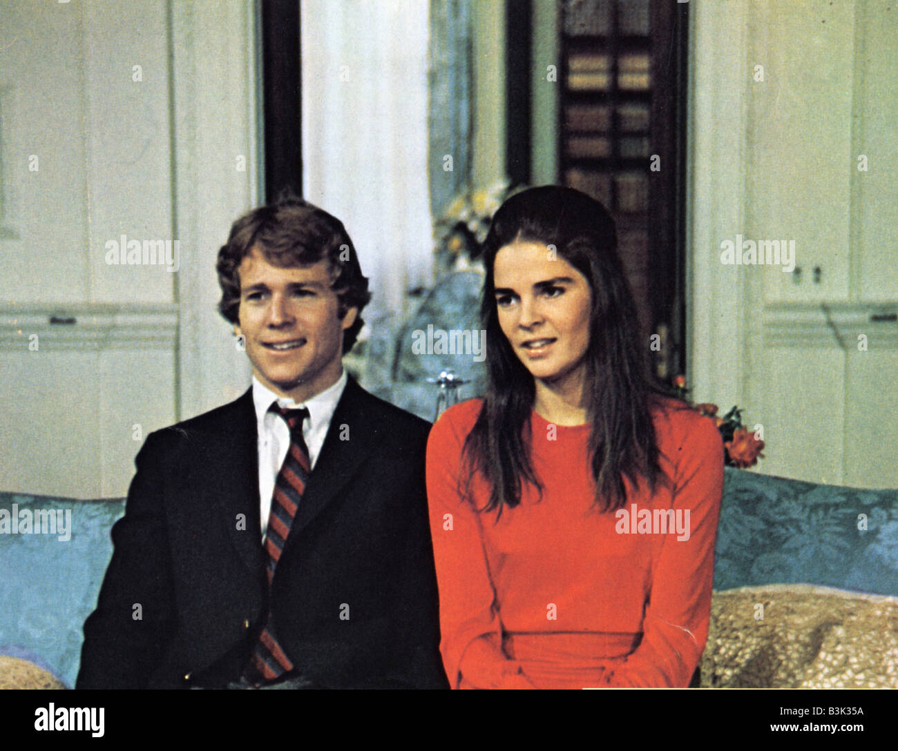 LOVE STORY 1970 Paramount Film mit Ryan O'Neal und Ali MacGraw Stockfoto