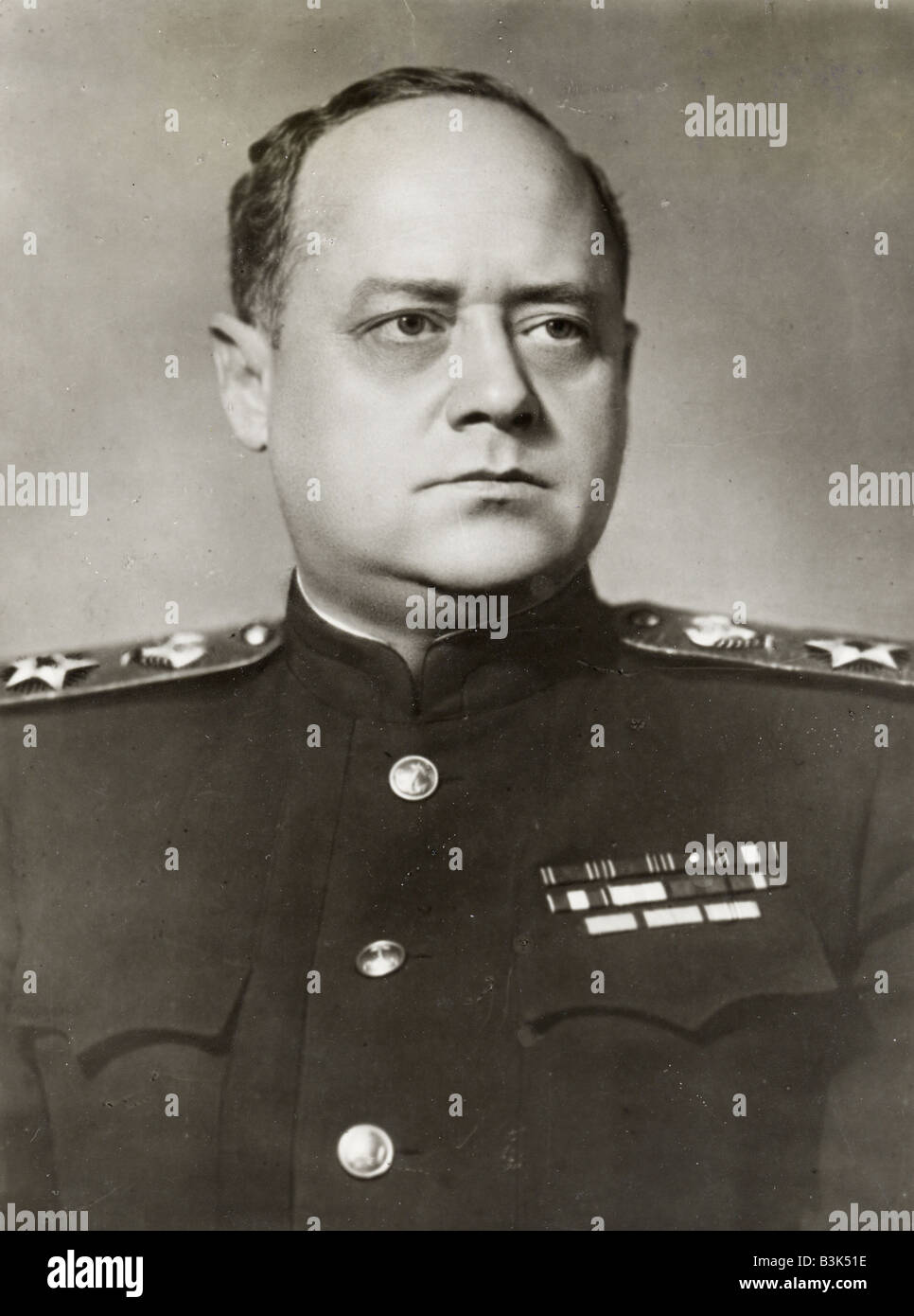 IVAN ISAKOW 1894 bis 1967 russischen sowjetischen Admiral der Flotte von 1944 Stockfoto
