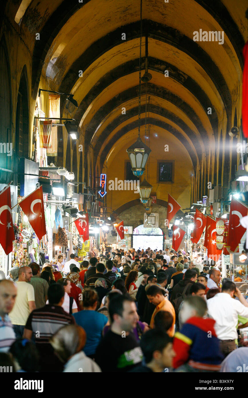 Mai 2008 - Gewürz Basar Istanbul Türkei Stockfoto