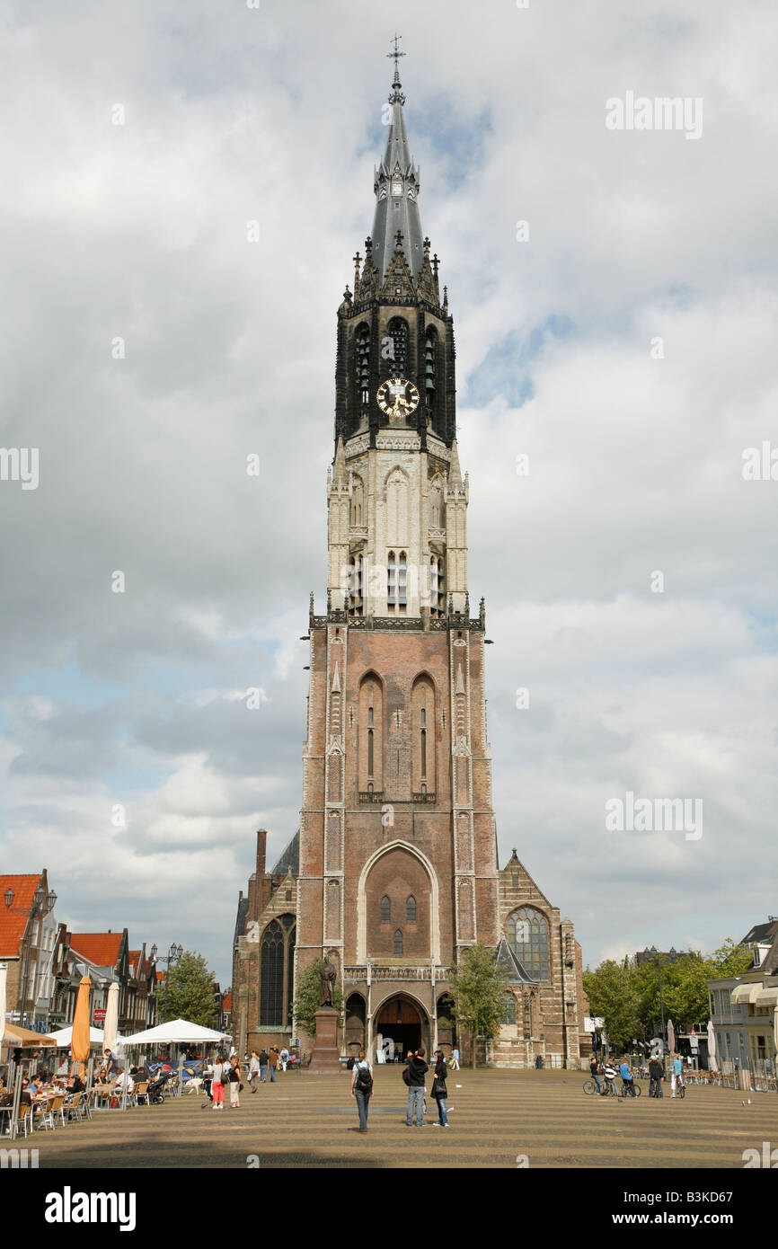 Nieuwe Kerk (neue Kirche), Delft, Niederlande Stockfoto